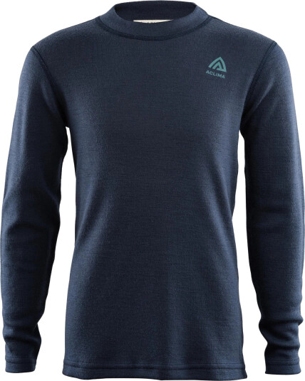 Trøye til junior 11–12 år Aclima Warmwool Crew Jr 150 285