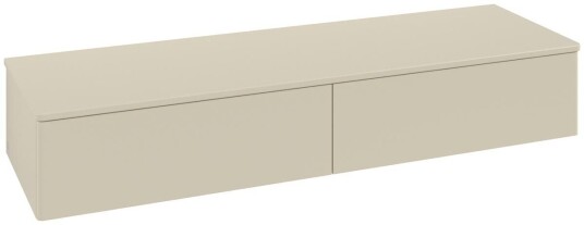 Villeroy & Boch Villeroy & Boch Antao Sideskap 160x50x26,8 cm u/lys Grå Matt Villeroy & Boch Villeroy & Boch Antao Sideskap 160x50x26,8 cm u/lys Grå Matt