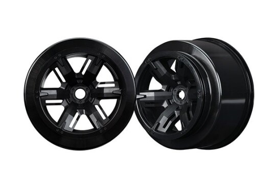Traxxas 7771 Wheels X-Maxx black 2 Traxxas 7771 Wheels X-Maxx black 2