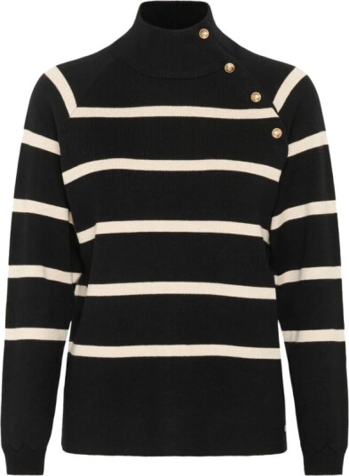 Cream Dame Strikkevarer Svart M, Cream Dame Strikkevarer Svart M,