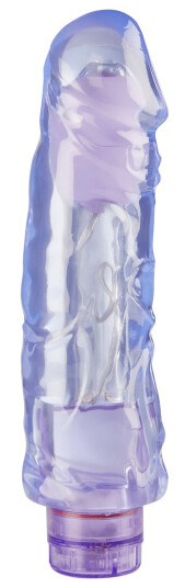 baseks Realistisk Dildovibrator XL       - Lilla