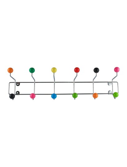 present time Hat Rack Saturnus With Coloured Assorted Balls - Multi/patterned - ONE SIZE