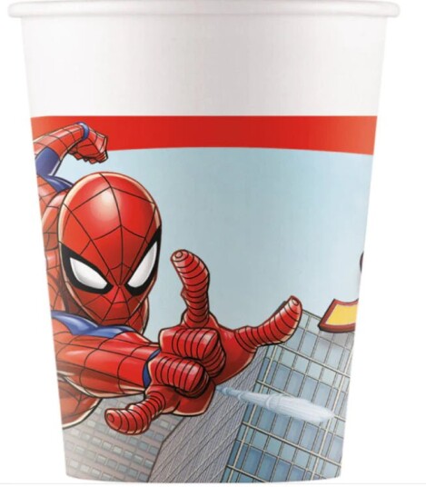 Spiderman Engangskopper Pk/8 