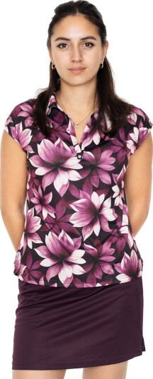 Func Factory Alice Golf pologenser dame Velvet Flowers (888)
