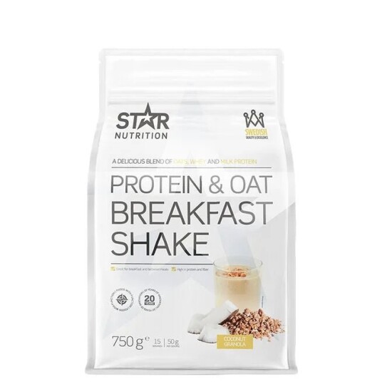 Star Nutrition Protein & Oat Breakfast Shake Coconut/Granola 750g Star Nutrition Protein & Oat Breakfast Shake Coconut/Granola 750g