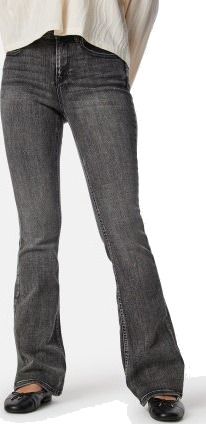 VERO MODA Vmflash Mr Flared Jeans Li213 Medium Grey Denim M/32