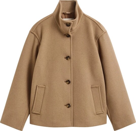 Gant Wool Blend Jacket WARM KHAKI M