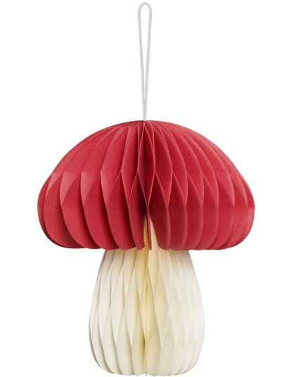 Soppformet Papirdekorasjon Honeycomb 12.5 cm