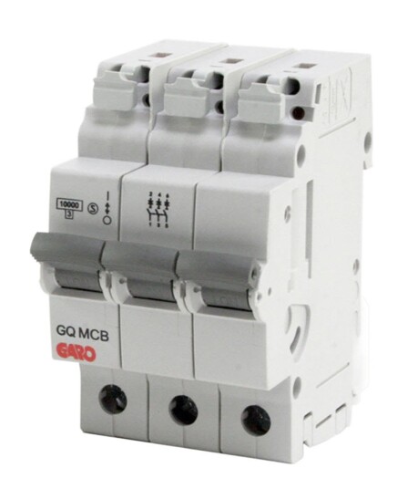 Garo MCB GQ B306 Miniatyrbryter 3 polet B karakteristikk 6 A Stikkontakter & kabler