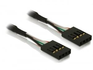 Delock USB Pinheader USB kabel 4 pins USB 2.0 header til 4 pins USB 2.0 header 40 cm