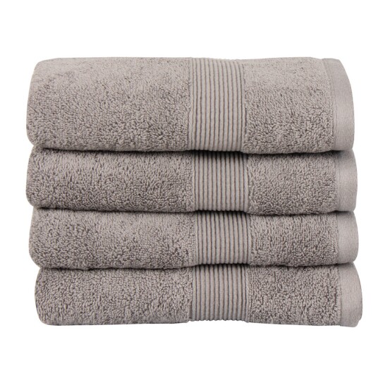 By Borg Økologisk håndkle - 50x100 cm - 100% GOTS-sertifisert bomull - Grått håndkle fra Premium By Borg Økologisk håndkle - 50x100 cm - 100% GOTS-sertifisert bomull - Grått håndkle fra Premium