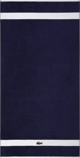 Lacoste Home Lcasual Bath Towel - MARINE - 70X140 cm