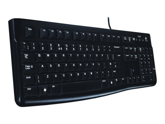 Logitech K120 - Tastatur - Usb - Russisk Logitech K120 - Tastatur - Usb - Russisk