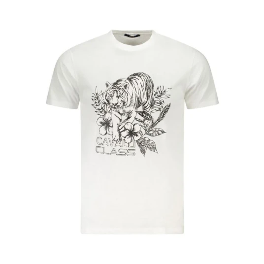 Cavalli Class Herre Topper Hvit XL