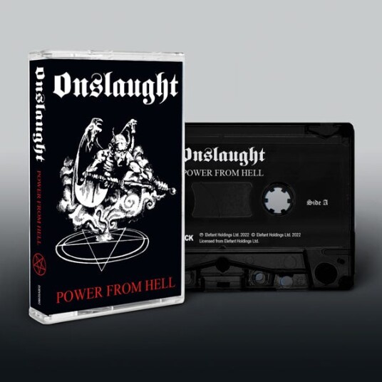 Onslaught  Power From Hell  Kassett