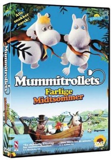 Mummitrollets Farlige Midtsommer DVD Mummitrollets Farlige Midtsommer DVD