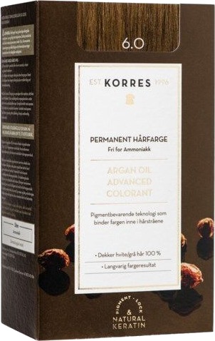 Korres Argan Oil Advanced Colorant 6.0 Dark Blonde