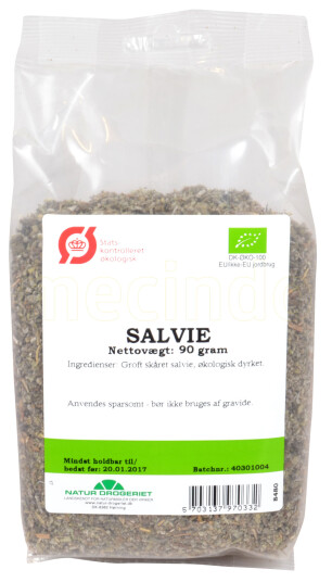 Natur Drogeriet Natur-Drogeriet Salvie Te Grovt Skåret Ø (3) 90g Natur Drogeriet Natur-Drogeriet Salvie Te Grovt Skåret Ø (3) 90g