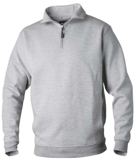 Top Swede Sweatshirt Zip 0102 Ash Melerad M Top Swede Sweatshirt Zip 0102 Ash Melerad M