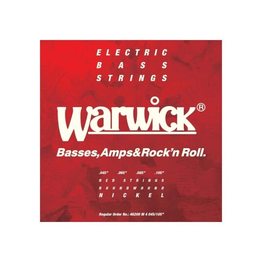 Warwick Rød Strings Bass String Set (045-105) Nickel-Pltd Stl - 4-String M Warwick Rød Strings Bass String Set (045-105) Nickel-Pltd Stl - 4-String M