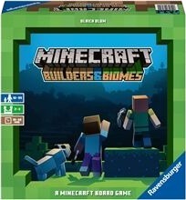 Ravensburger Minecraft Builders & Biomes Barnespill for Familier, 10+ År, 2-8 Spillere Ravensburger Minecraft Builders & Biomes Barnespill for Familier, 10+ År, 2-8 Spillere