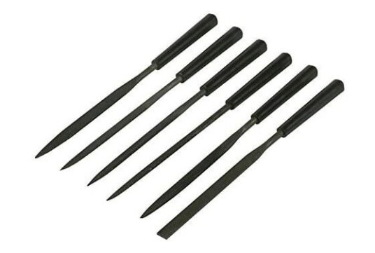 Stanley Nålfilsett 150 mm med 6 deler - Ergonomisk og Sklisikker Håndfil
