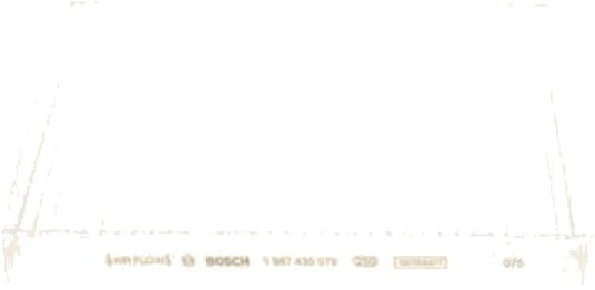 Kupefilter BOSCH 1 987 435 079 Kupefilter BOSCH 1 987 435 079