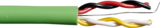 Schneider Electric 495913600 BUS kabel 4 ledere 0,502 mm² lederområder 1000 m Stikkontakter & kabler