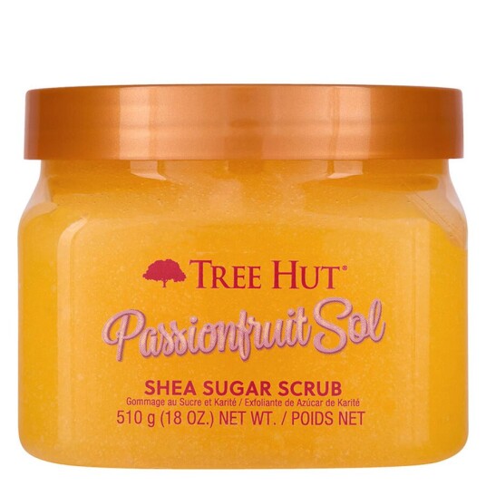 Tree Hut Shea Sugar Scrub Passionfruit 510g Tree Hut Shea Sugar Scrub Passionfruit 510g