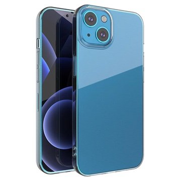 Antiskli iPhone 13 TPU-deksel Gjennomsiktig