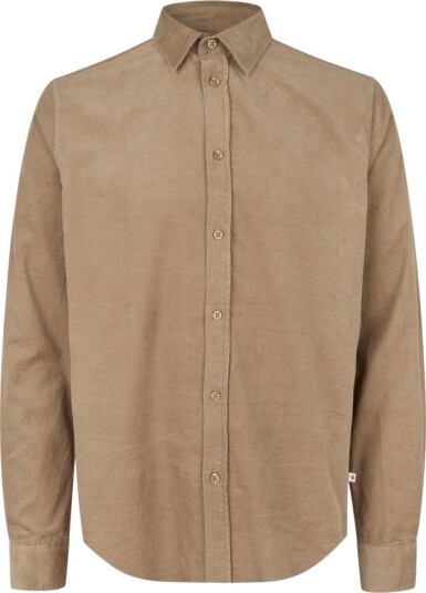 Samsøe Samsøe Herre Skjorter Beige M,