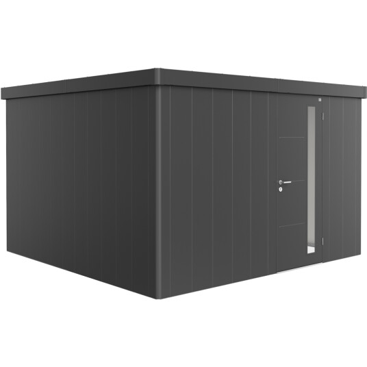BIOHORT REDSKAPSBOD NEO 4D STD. DØR MØRK GRÅ METALLIC