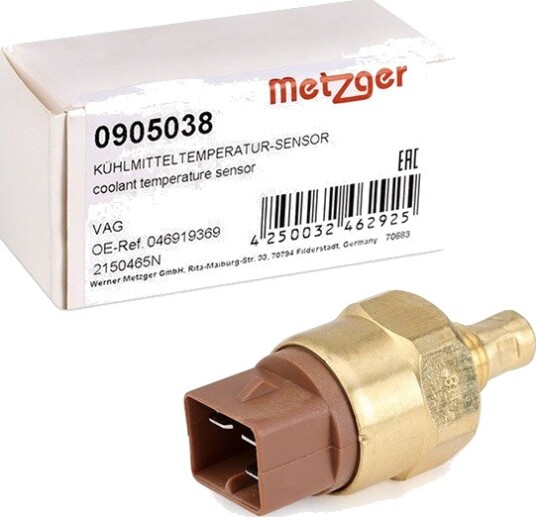 Sensor, motortemperatur METZGER 0905038