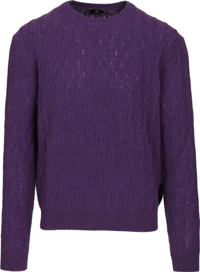 Etro Herre Strikkevarer Lilla XL,