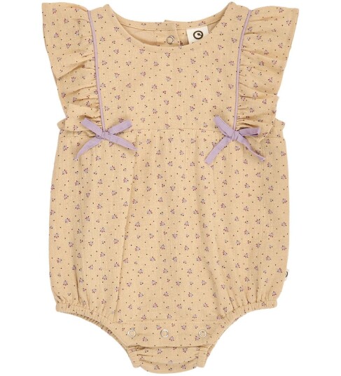 Müsli Tulip Frill S/S Body Beige 80