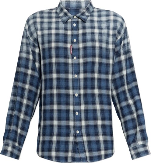 Dsquared2 Herre Skjorter Blå 2XL,