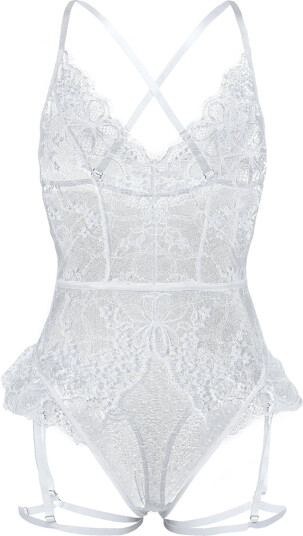 Hunkemöller Prina String Body White L