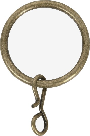 Hasta Gardinring 10 st/frp Messing