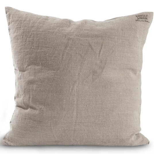 Lovely Linen Lovely Putetrekk 50x50 cm Natural Beige