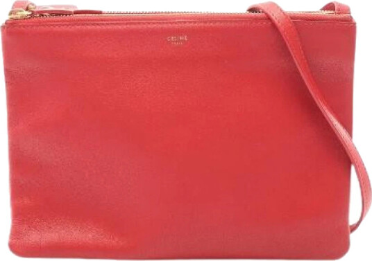 Celine Vintage Dame Rød