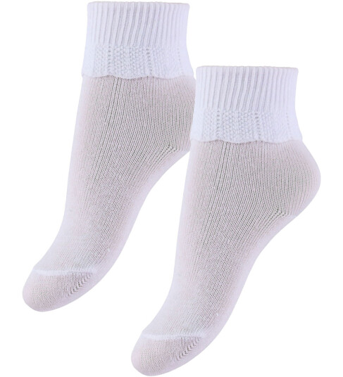 Konges Sløjd Sokker 2 pack Optisk White m. Volanger 17/18 Sokker Hvit