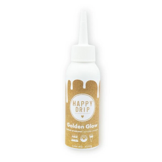 Happy Drip Sjokoladedrip  Glitrende Gull
