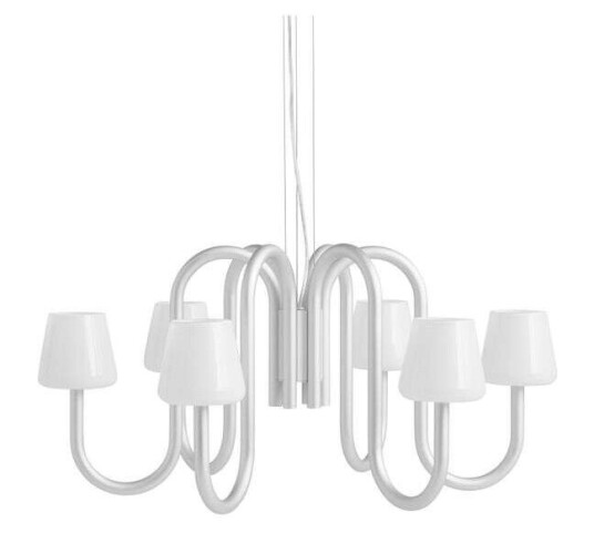 Apollo Taklampe 745 Hvit