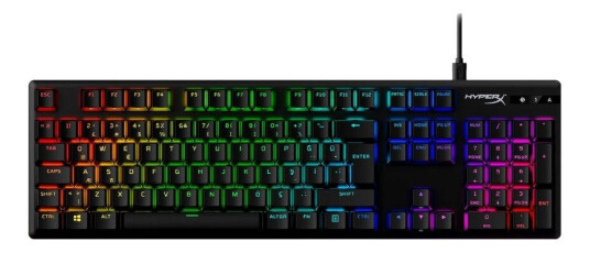 HyperX Alloy Origins PBT Gamingtastatur med RGB Belysning - Svart HyperX Alloy Origins PBT Gamingtastatur med RGB Belysning - Svart