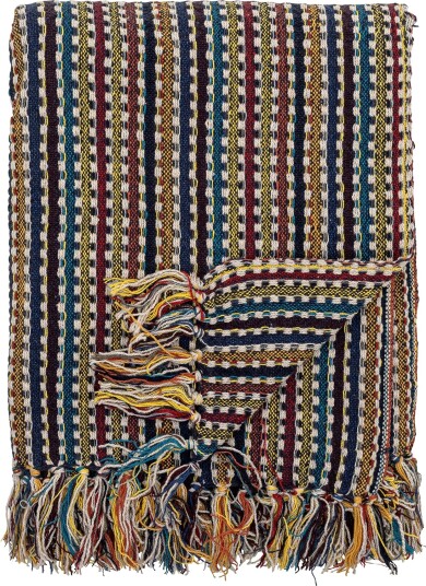 Bloomingville Lazzario Plaid Flerfarget Resirkulert Bomull