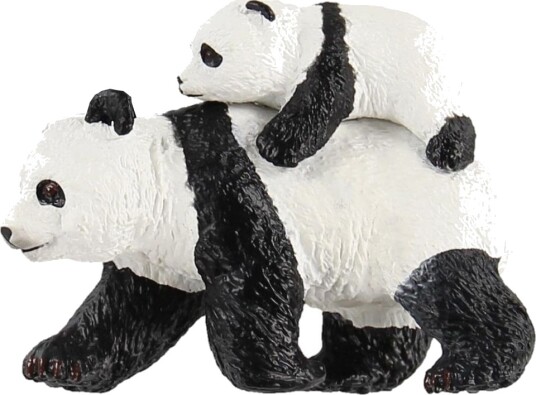 Papo Panda m. Ung L: 9 cm Papo OneSize Lekedyr Hvit Svart Papo Panda m. Ung L: 9 cm Papo OneSize Lekedyr Hvit Svart