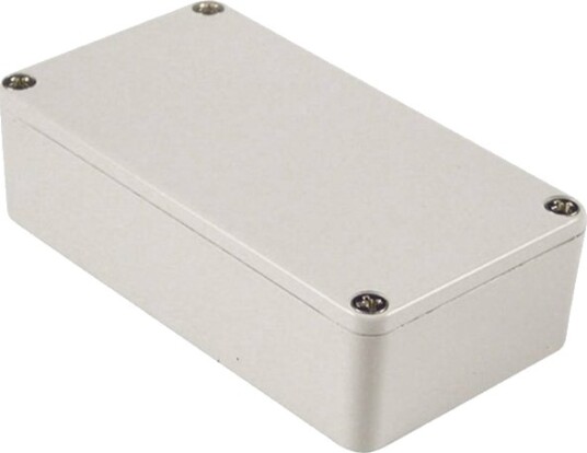 Hammond Electronics 1590BBLG 118,5 × 93,5 × 34 mm Aluminium Gråhvit RAL 7035 Kabinett