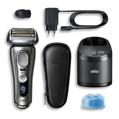 Braun Series 9 Pro 9485cc Foil shaver Trimmer Black Silver Braun Series 9 Pro 9485cc Foil shaver Trimmer Black Silver