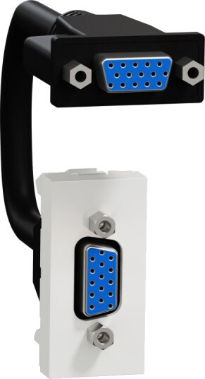 Schneider Electric NU343218 Vga-Uttak For Montering I Unica Sysm+