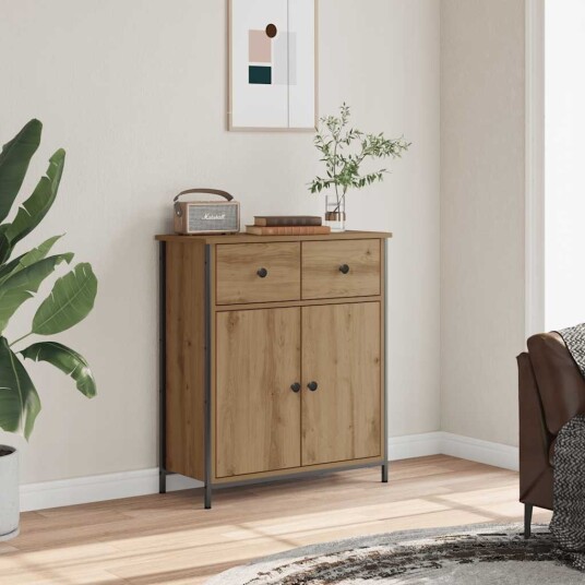 Skjenk artisan eik 70x30x80 cm konstruert tre 8721158446046